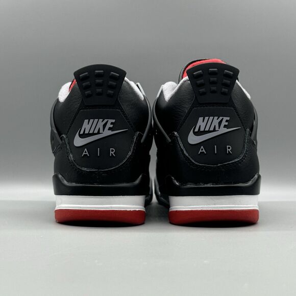 Nike GS Air Jordan 4 Retro Bred Reimagined FQ8213-006 US 3.5Y New - Picture 5 of 9